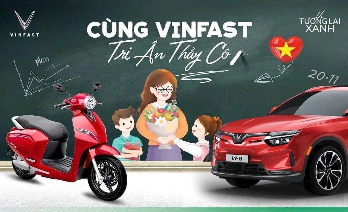 VINFAST VÀ BIDV TRIỂN KHAI CHƯƠNG TRÌNH TRI ÂN ĐẶC BIỆT DÀNH CHO NHÀ GIÁO VIỆT NAM