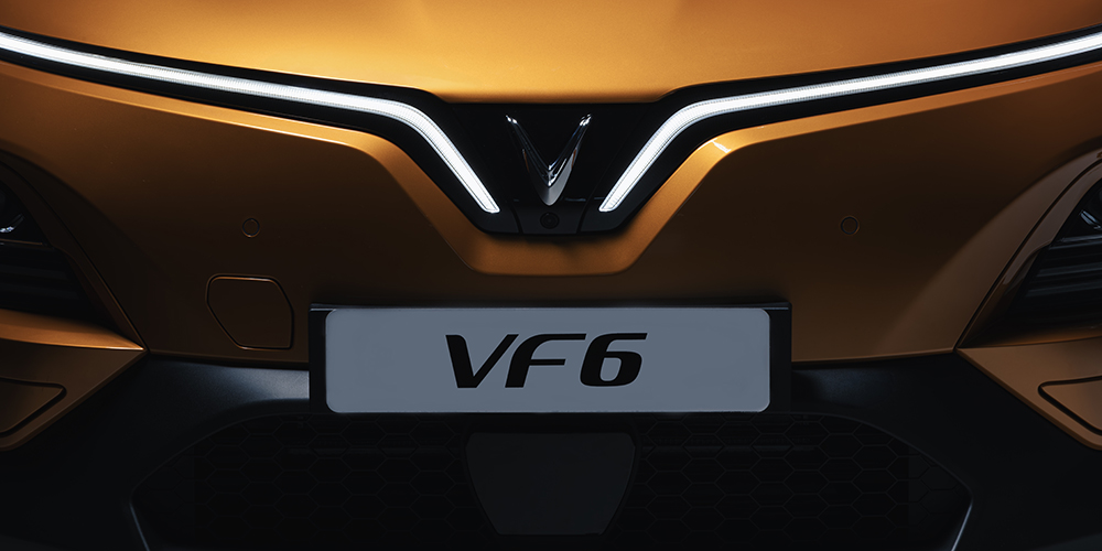 Thiết kế đầu xe vinfast vf6